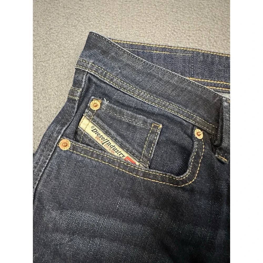 Diesel Men's Jeans Size 34x30 Larkee-Beex Regular Tapered RC57Z Dark Wash